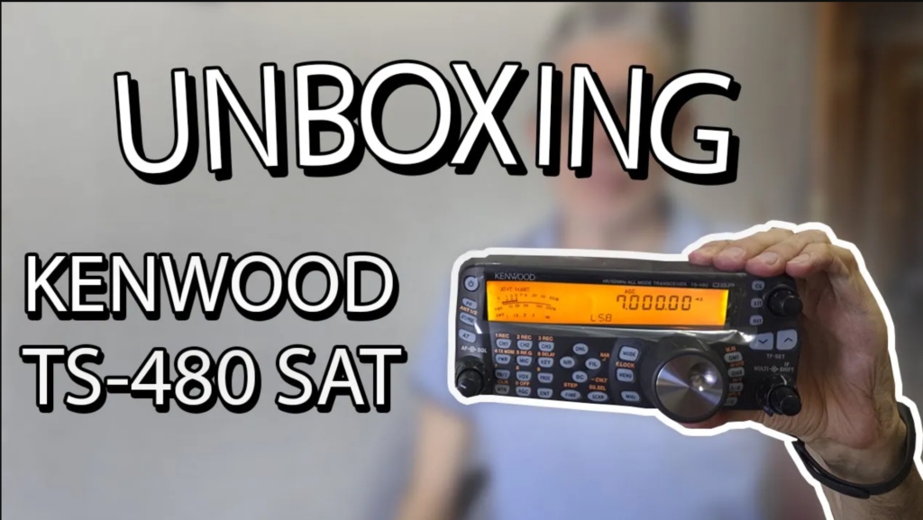 Unboxing Kenwood 480 – SAT – ZENIACOSTA